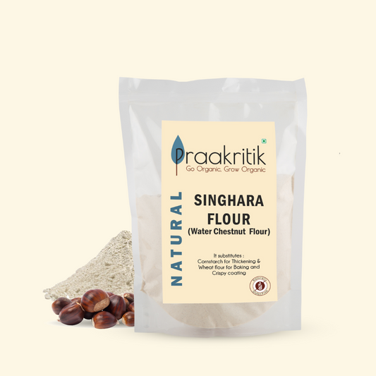 Natural Singhara Atta - 500 gms