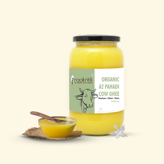 Organic A2 Pahadi Cow Ghee 1 Litre