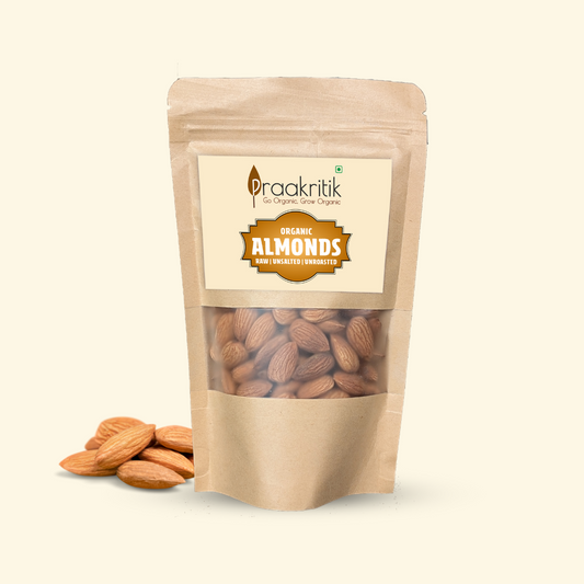 Almonds Organic - 200 gms